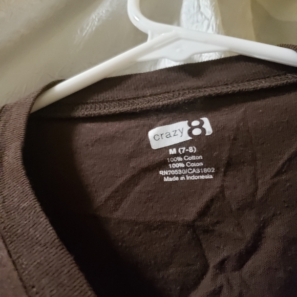 💥3/$10,5/$15* SALE long sleeve t shirt, crazy 8 - Picture 3 of 3